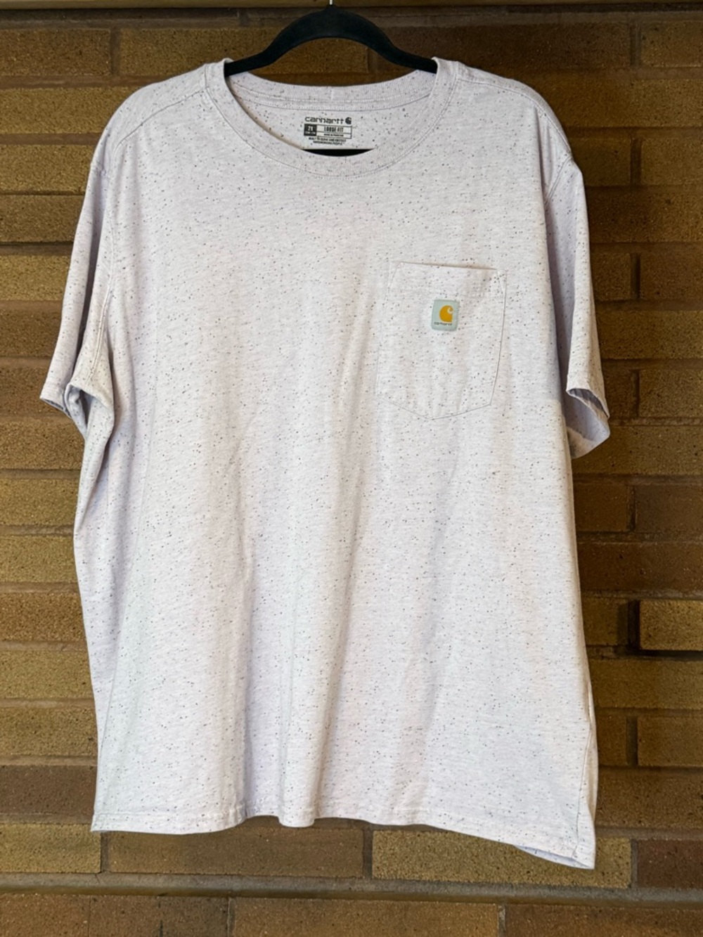 Carhartt Women’s Speckled Pocket T-Shirt in Light Purple